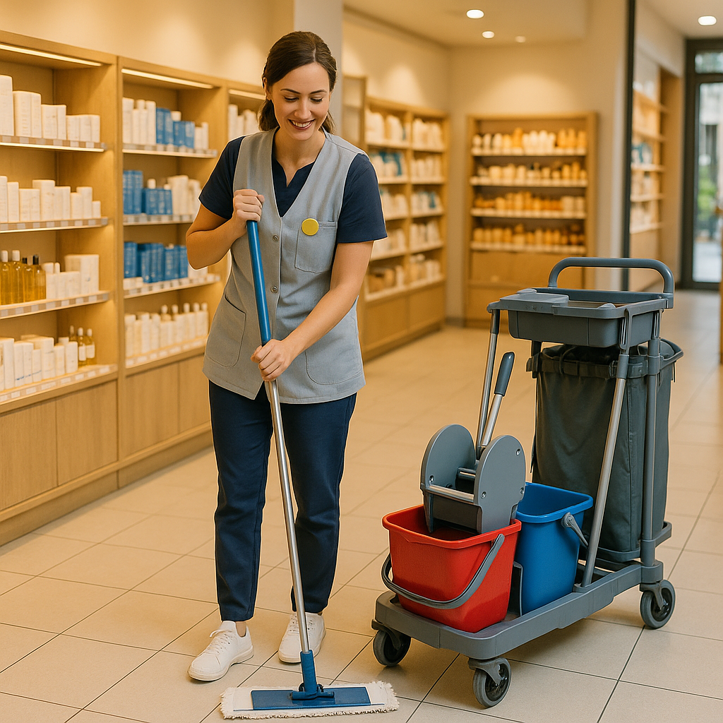 Nettoyage de commerces et enseignes